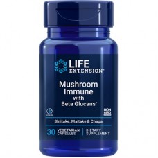 Mushroom Immune with Beta Glucans, 30 vege caps